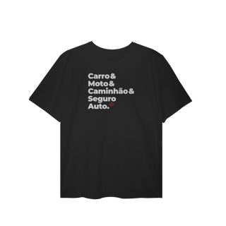 Seguro Auto - Carro, Moto e Caminhão (T-Shirt Plus Size)