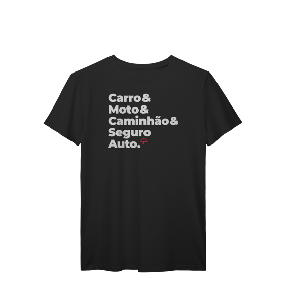 Seguro Auto - Carro, Moto e Caminhão (T-Shirt Prime)