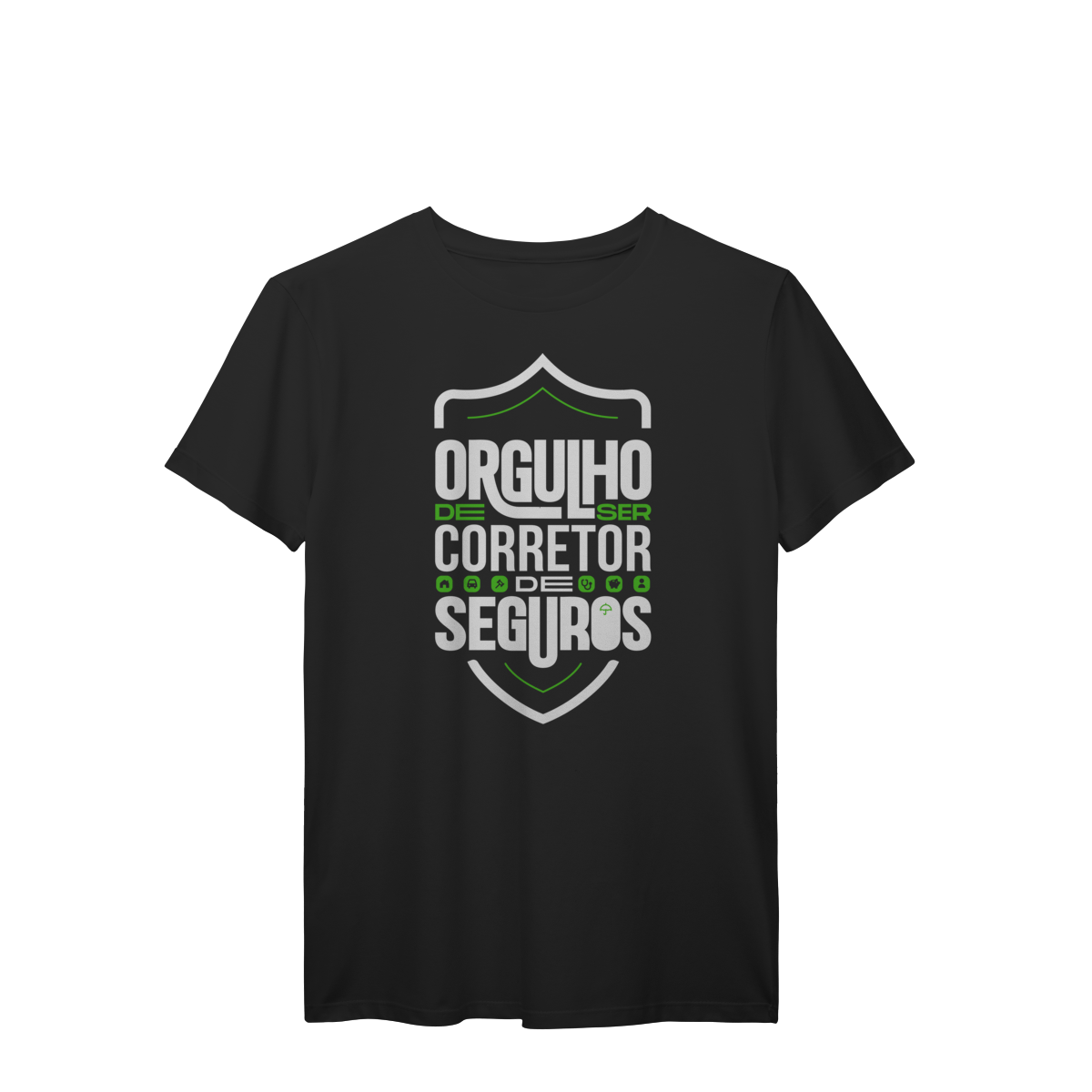 Nome do produto: Orgulho de Ser Corretor de Seguros (T-Shirt Prime)
