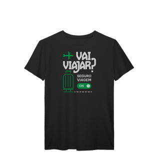 Nome do produto Vai Viajar? Seguro Viagem ON (T-Shirt Prime)
