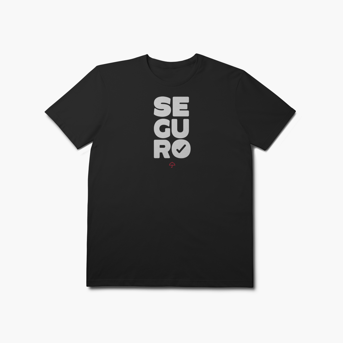Nome do produto: Seguro - Mais Seguro (T-Shirt Prime)