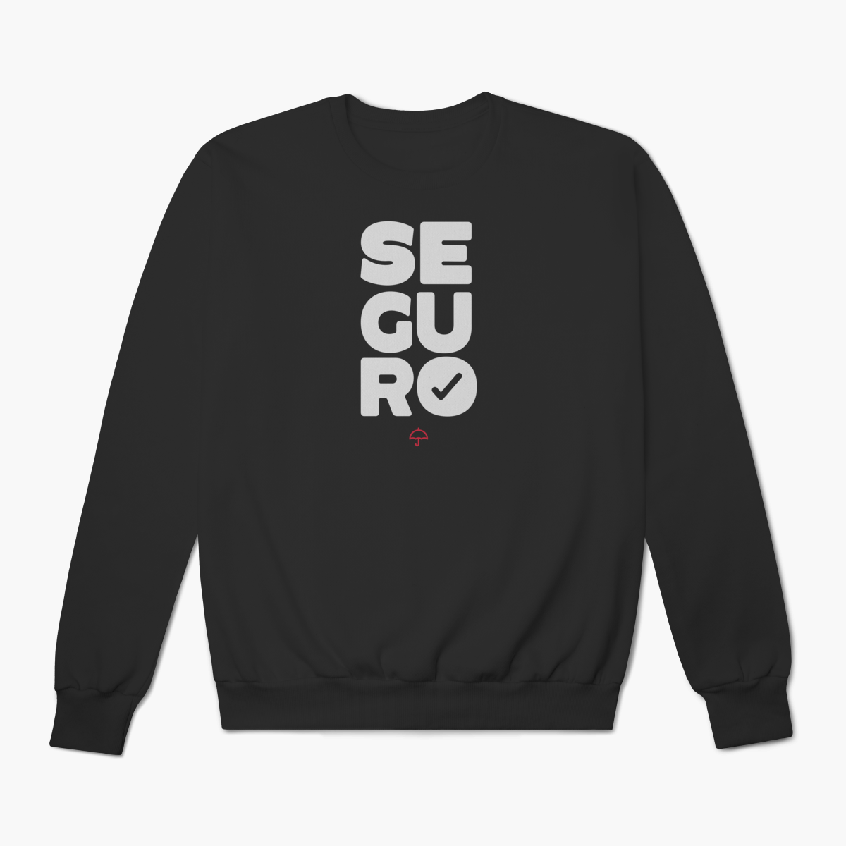 Nome do produto: Seguro - Mais Seguro (Moletom Prime)