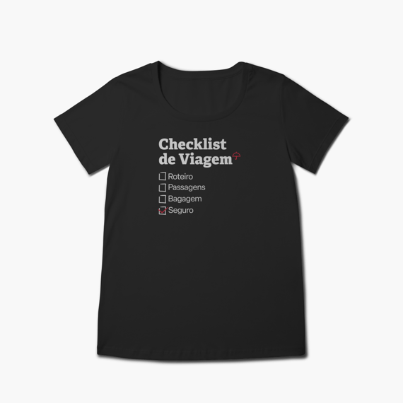 Checklist de Viagem com Seguro Viagem (Baby Long Prime)