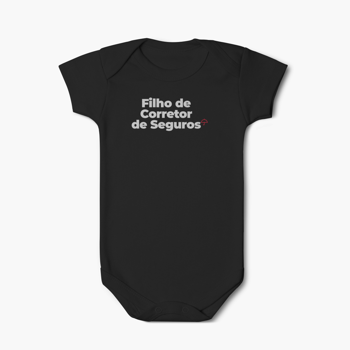 Nome do produto: Filha de Corretor de Seguros (Body Infantil)