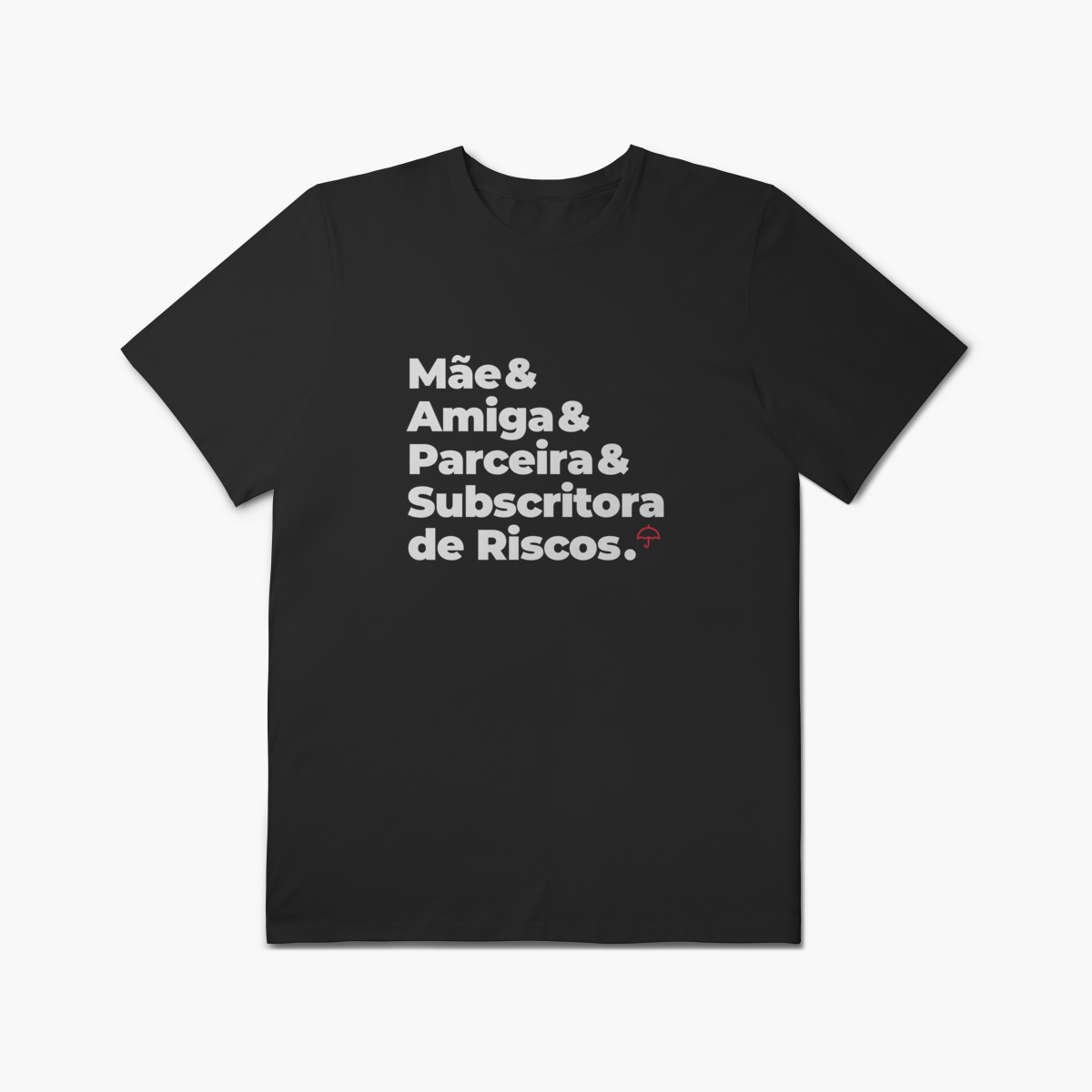 Nome do produto: Subscritora de Riscos - Mãe, Amiga e Parceira (Plus Size)