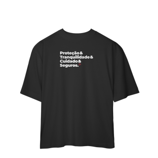 Nome do produto Seguros - Tranquilidade, Cuidado e Proteção (Oversized)