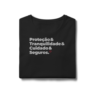 Nome do produto Seguros - Tranquilidade, Cuidado e Proteção (Baby Long Algodão Pima)