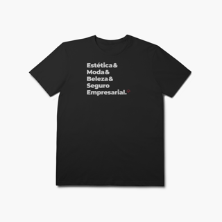 Nome do produto Seguro Empresarial - Estética, Moda e Beleza (T-Shirt Prime)
