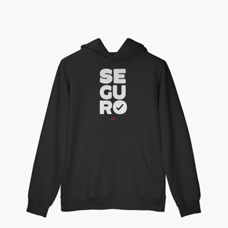 Nome do produto Seguro - Mais Seguro (Moletom Canguru)