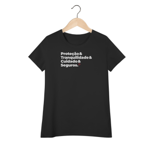 Nome do produto Seguros - Tranquilidade, Cuidado e Proteção (Baby Long Algodão Pima)
