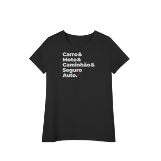 Nome do produto Seguro Auto - Carro, Moto e Caminhão (Baby Long Algodão Pima)