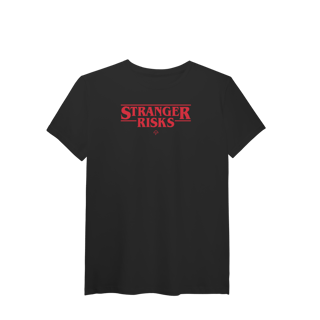 Nome do produto Stranger Risks (T-Shirt Algodão Pima)
