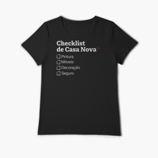 Nome do produto Checklist de Casa Nova com Seguro Residencial (Baby Long Algodão Pima)