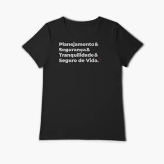 Nome do produto Seguro de Vida - Planejamento, Segurança e Tranquilidade (Baby Long Algodão Pima)