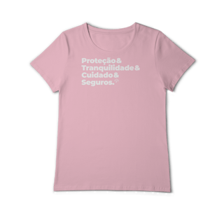 Nome do produto Seguros - Tranquilidade, Cuidado e Proteção (Baby Long Algodão Pima)