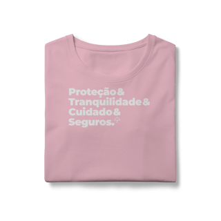Nome do produto Seguros - Tranquilidade, Cuidado e Proteção (Baby Long Algodão Pima)