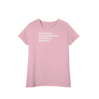 Nome do produto Seguros - Tranquilidade, Cuidado e Proteção (Baby Long Algodão Pima)