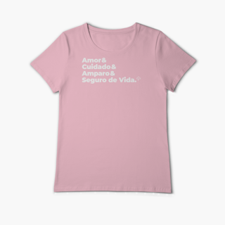 Nome do produto Seguro de Vida - Amor, Cuidado e Amparo (Baby Long Algodão Pima)