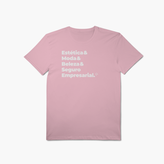 Nome do produto Seguro Empresarial - Estética, Moda e Beleza (T-Shirt Algodão Pima)