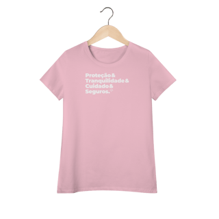 Nome do produto Seguros - Tranquilidade, Cuidado e Proteção (Baby Long Algodão Pima)