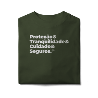 Nome do produto Seguros - Tranquilidade, Cuidado e Proteção (Oversized)