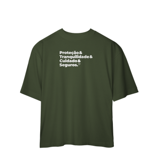 Nome do produto Seguros - Tranquilidade, Cuidado e Proteção (Oversized)