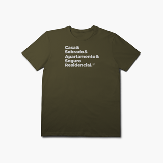 Nome do produto Seguro Residencial - Casa, Sobrado e Apartamento (T-Shirt Prime)