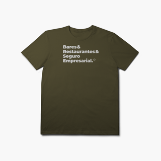 Nome do produto Seguro Empresarial - Bares e Restaurantes (T-Shirt Prime)