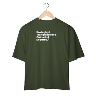 Nome do produto Seguros - Tranquilidade, Cuidado e Proteção (Oversized)