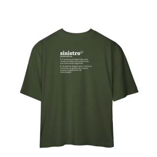 Nome do produto Sinistro - Explicando o Segurês (Oversized)
