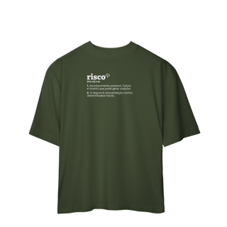 Nome do produto Risco - Explicando o Segurês (Oversized)