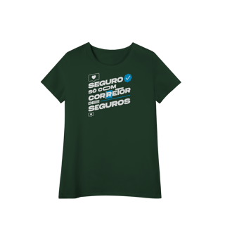 Nome do produto Seguro Só Com Corretor de Seguros (Baby Long Algodão Pima)