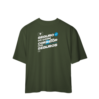 Nome do produto Seguro Só Com Corretor de Seguros (Oversized)