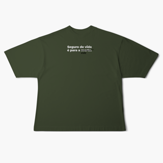 Nome do produto Seguro de vida é pra vida (Oversized)