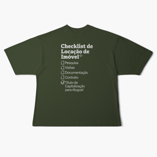 Nome do produto Checklist de Locação de Imóvel com Título de Capitalização para Aluguel (Oversized)