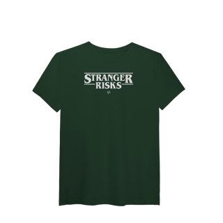 Nome do produto Stranger Risks (T-Shirt Algodão Pima)