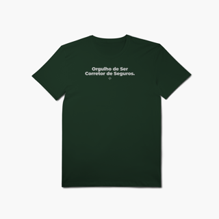 Nome do produto Orgulho de Ser Corretor de Seguros (T-Shirt Algodão Pima)
