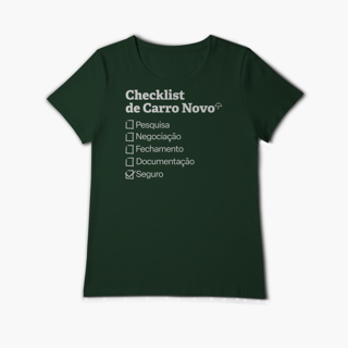 Nome do produto Checklist de Carro Novo com Seguro Auto (Baby Long Algodão Pima)