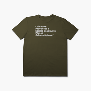 Nome do produto Planos Odontológicos - Cuidado, Prevenção e Sorriso Saudável (T-Shirt Prime)