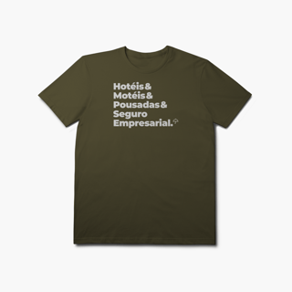 Nome do produto Seguro Empresarial - Hotéis, Motéis e Pousadas (T-Shirt Prime)