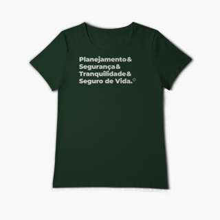 Nome do produto Seguro de Vida - Planejamento, Segurança e Tranquilidade (Baby Long Algodão Pima)