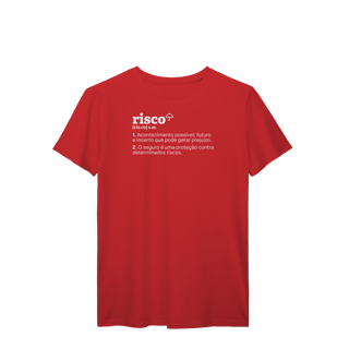 Nome do produto Risco - Explicando o Segurês (T-Shirt Prime)