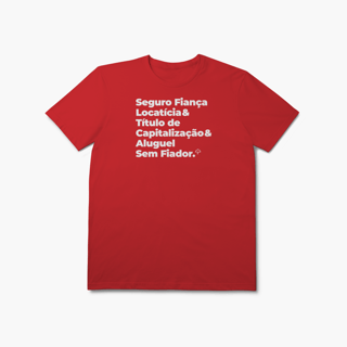 Nome do produto Aluguel Sem Fiador com Seguro Fiança Locatícia e Título de Capitalização (T-Shirt Prime)