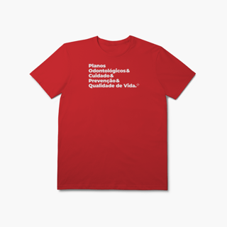 Nome do produto Planos Odontológicos - Cuidado, Prevenção e Qualidade de Vida (T-Shirt Prime)