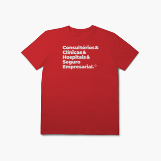 Nome do produto Seguro Empresarial - Consultórios, Clínicas e Hospitais (T-Shirt Prime)