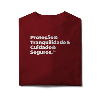 Nome do produto Seguros - Tranquilidade, Cuidado e Proteção (Oversized)