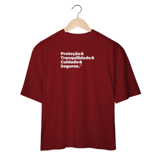 Nome do produto Seguros - Tranquilidade, Cuidado e Proteção (Oversized)