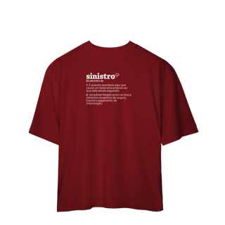 Nome do produto Sinistro - Explicando o Segurês (Oversized)