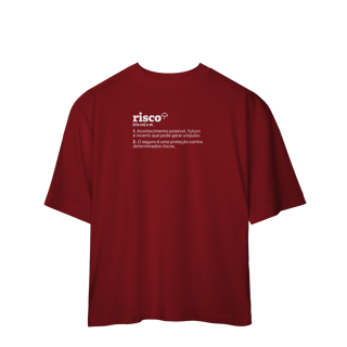 Nome do produto Risco - Explicando o Segurês (Oversized)
