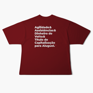 Nome do produto Título de Capitalização para Aluguel - Agilidade, Assistência e Dinheiro de Volta (Oversized)